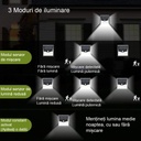 Solar lamp with motion sensor, 40 LEDs, 6500k