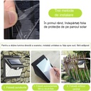 Solar lamp with motion sensor, 40 LEDs, 6500k