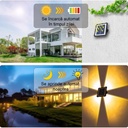 Solar lamp 6 LEDs, IP65, 3 colors 6500k, 4000k, 3000k