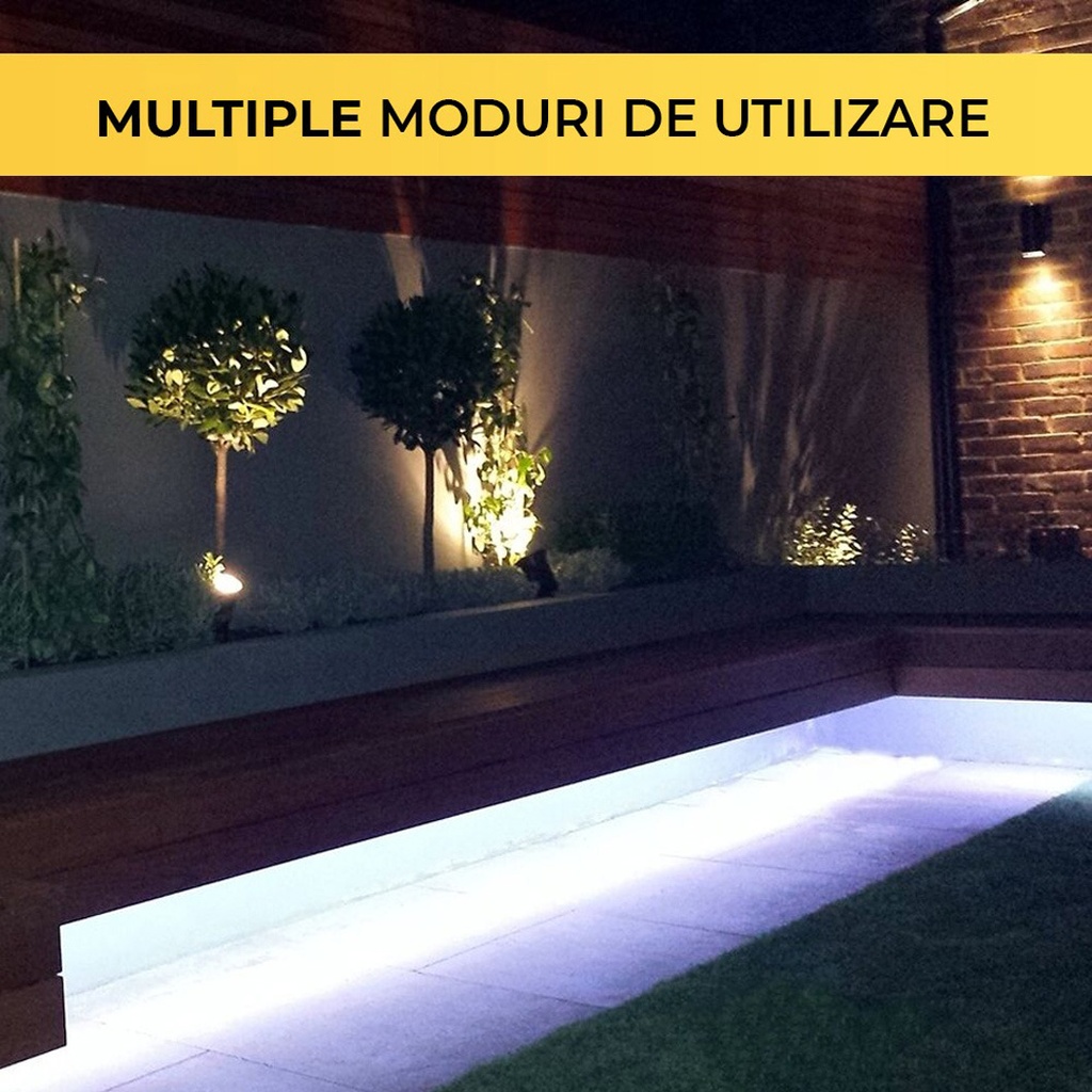 220V LED Strip – 120 LEDs/m – SMD2835 – 6500K – 10mm – IP65 – 100m Roll