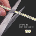 24V LED Strip – 240 LEDs/m – SMD2835 – 4000K – IP20 – 10mm – 10m Roll