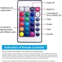 Smart Magic WiFi RGBW LED Controller, 24-Key Remote