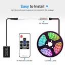 Mini RF Controller 10 Keys – RGB LED Band with 4 wires