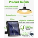Solar lamp with solar panel