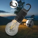 Rechargeable LED bulb, ideal for various uses