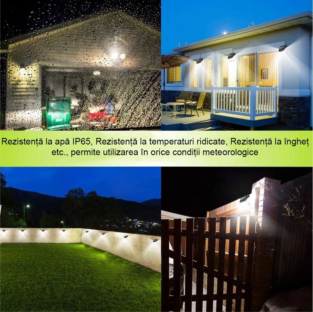 Solar lamp with motion sensor, 40 LEDs, 6500k