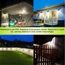 Solar lamp with motion sensor, 40 LEDs, 6500k
