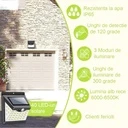 Solar lamp with motion sensor, 40 LEDs, 6500k