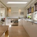 LED panel mounting frame on the ceiling 30x120 cm, white color
