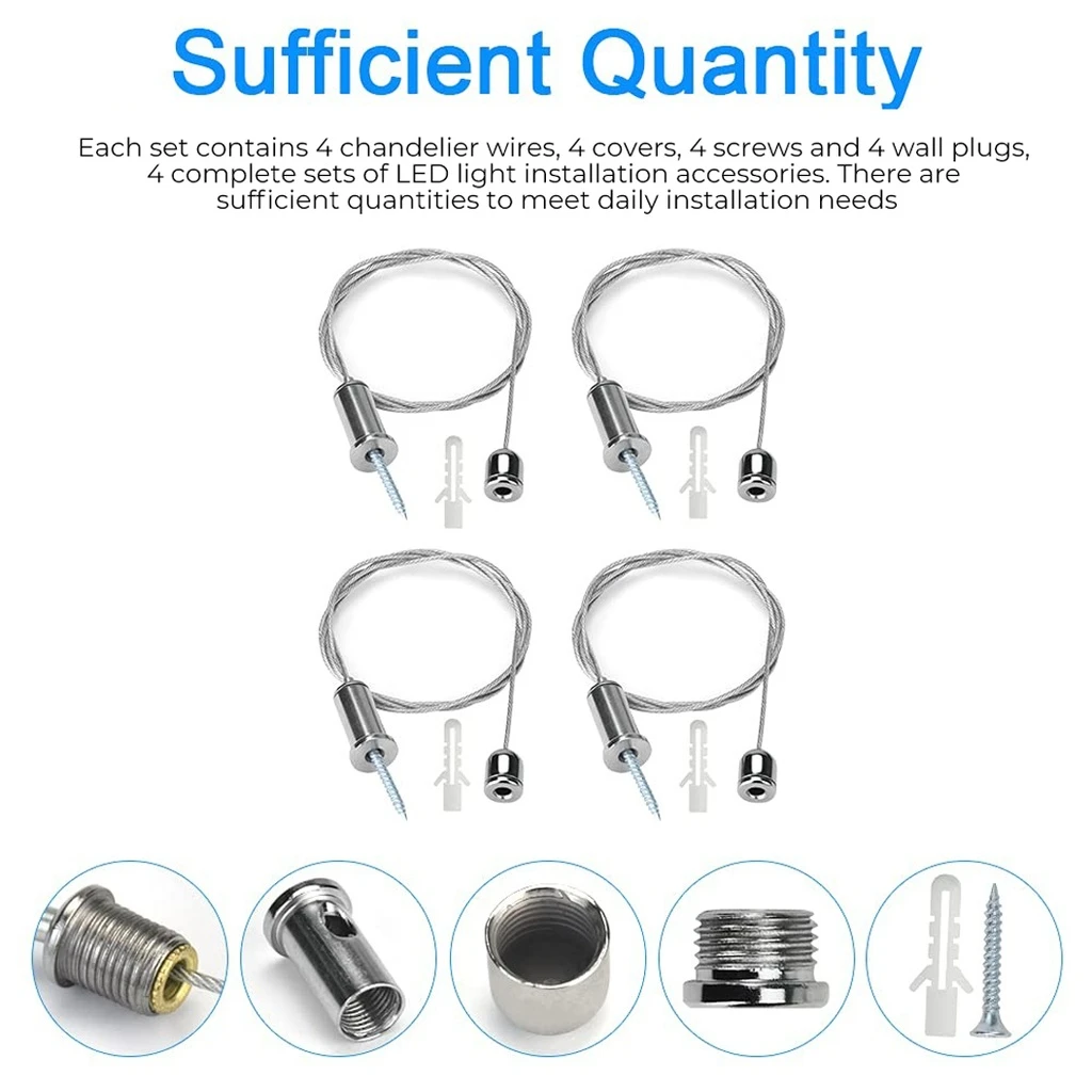 LED Panel Mounting Bracket Set