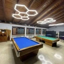 Set of 5 Honeycomb LED Hexagons 168W, 6500k, Cool White light, 2.34x1.66m
