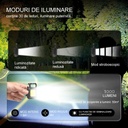 30 LED Keychain Pocket flashlight, USB Type C charging, for outdoor, camping, mountaineering, Cycling
