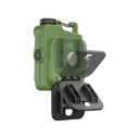 Mini Keychain Pocket Flashlight, USB Type C Charging, Multifunctional, for Outdoor, Camping, Mountain, Cycling, 6.1 x 5 x 2.5 cm, Strong Light, Green Color