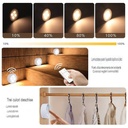 LED Lamp, Wireless with Batteries, 3 Light Colors, Remote Control, Plastic, White