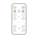 LED Lamp, Wireless with Batteries, 3 Light Colors, Remote Control, Plastic, White