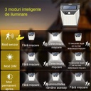 Solar lamp with motion sensor, 99 LEDs, 6500k