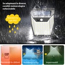 Solar lamp with motion sensor, 99 LEDs, 6500k
