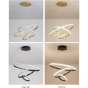 LED Chandelier, Comely, Aluminum, 220V, 76W, Black 