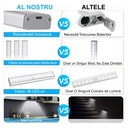 LED lamp with motion sensor 46 LEDs
