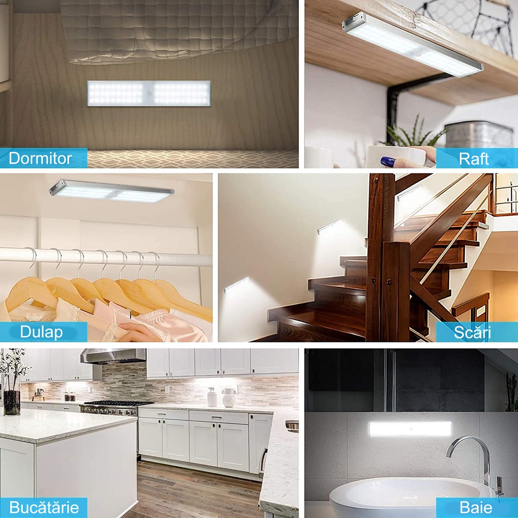 LED lamp with 60 LED and motion sensor