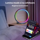 Round RGBIC Desk Lamp 