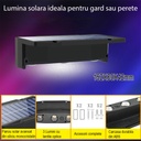 Solar lamp 3 LEDs, IP65, 12 RGB modes