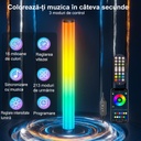 Smart RGB LED Bars – Ambient Light, Remote Control & Bluetooth App, Music Sync, Multicolored Light Shows