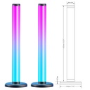 Smart RGB LED Bars – Ambient Light, Remote Control & Bluetooth App, Music Sync, Multicolored Light Shows