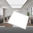 LED panel 60x60cm, 60W, Eco model, white frame, 3500k, recessed lighting