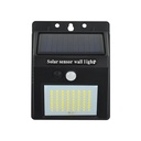 Solar lamp with motion sensor, 64 LEDs, 6500k