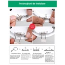 Recessed round spot LED 18W, 3500k, White, Encapsulated