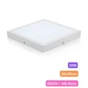 [LBZ-00049] Plafoniera LED 30x30cm, 20W, 6500k, alb, aplicata