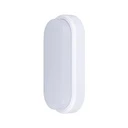 [LBZ-00222] Aplica LED 12W Oval Exterior, 4000k, alb