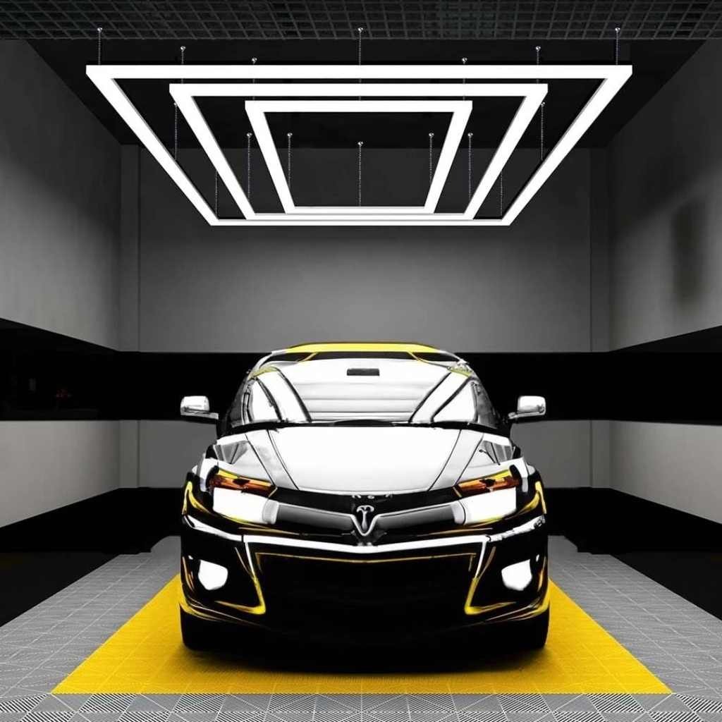 [LBZ-00153] Set 3 Dreptunghiuri LED 472W, 6500k, lumina alb rece, 4.8x2.4m