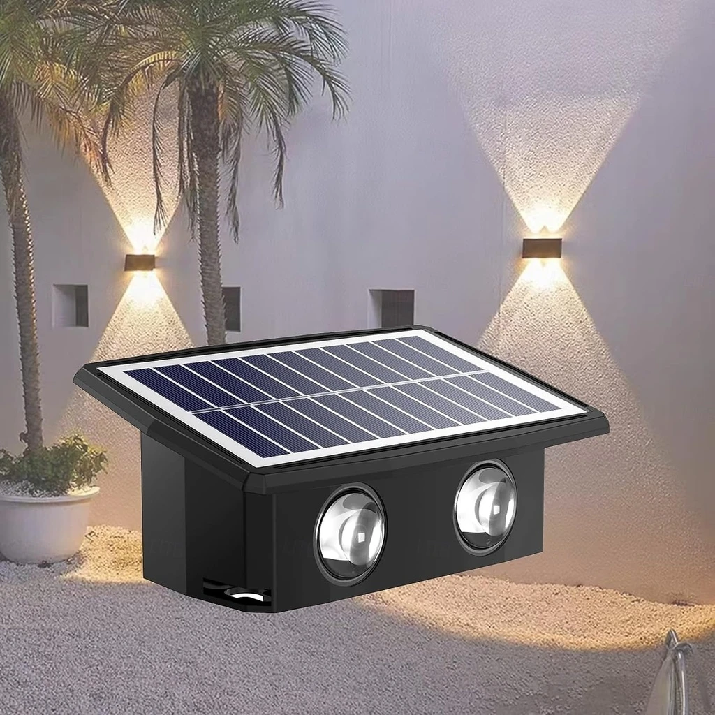 [LBZ-00069] Lampa solara 4 LED-uri, IP65, 3 culori 6500k, 4000k, 3000k