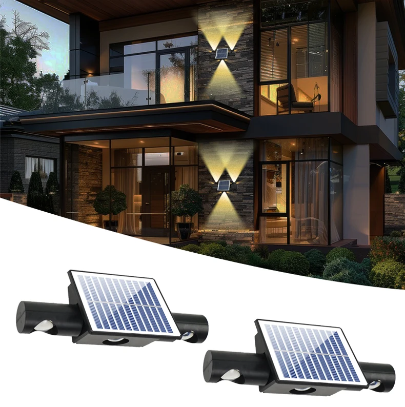 [LBZ-00073] Lampa solara 3 LED-uri, IP65, Lumina aurie
