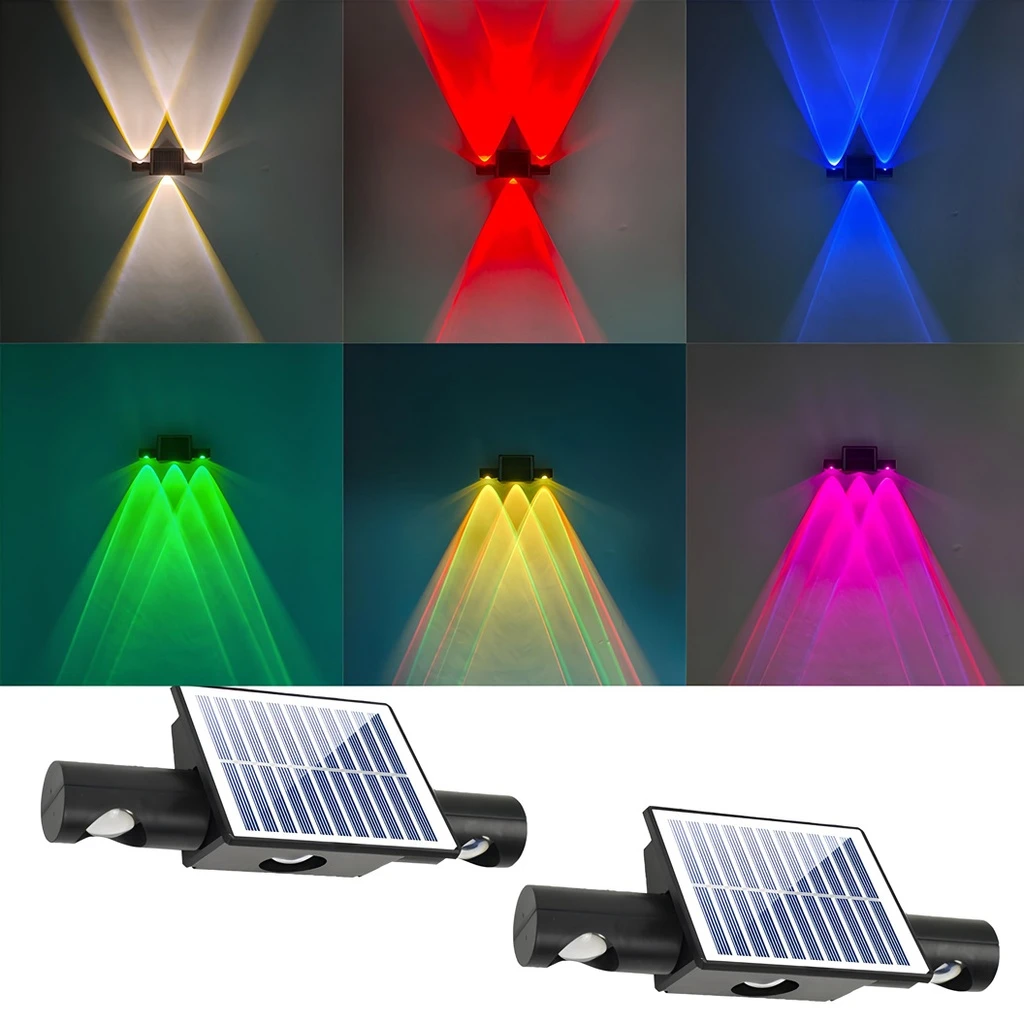 [LBZ-00074] Lampa solara 3 LED-uri, IP65, RGB
