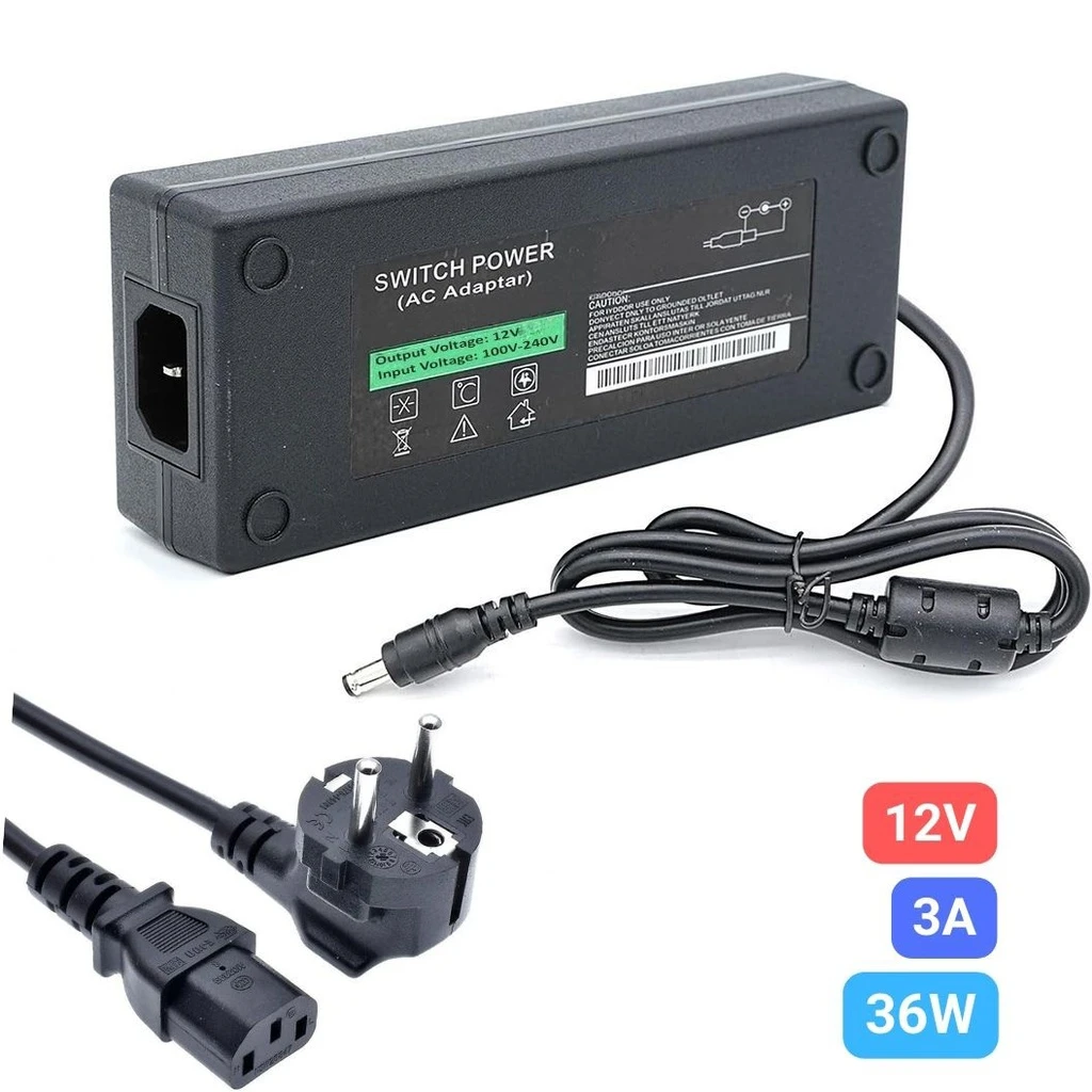 [LBZ-00456] Alimentator Stabilizat intrare 220V, iesire 12V, 3A, 36W