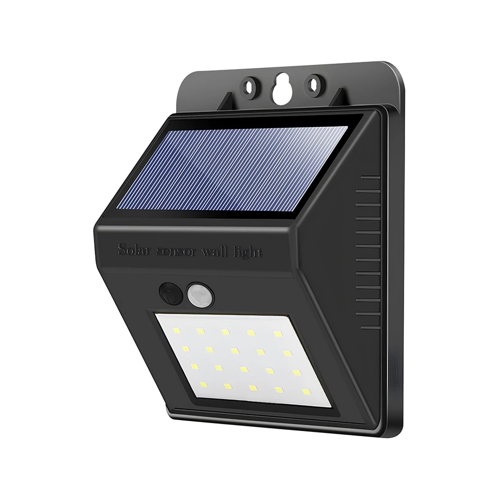 [LBZ-00065] Lampa Solara cu senzor de miscare, 20 LED-uri, culoare alb rece 6500k