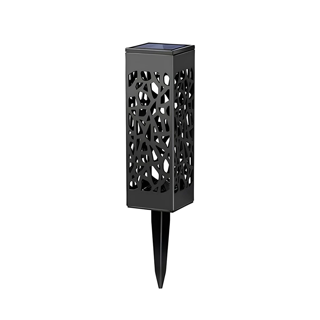 [LBZ-00189] Lampa Solara LED Tip Felinar pentru Gradina, 30.2 cm, 0.2W, 1.2V, 600mAh, Lumina Alb Cald 3500K, Iluminat Exterior Decorativ