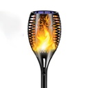LED Torch Light for Garden, Decorative Lighting, IP65, Waterproof, Black