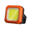 [LBZ-00211] Lanterna LED Tip Breloc Portabila, 5 Moduri de iluminat, incarcare USB Tip C, Impermeabila IPX5, 500 lm, COB, 5W – Portocalie