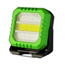 Keychain Flashlight, 5 Lighting Modes, USB Type C Charging, 5W, Waterproof IPX5, 500 lm, COB, Green Color