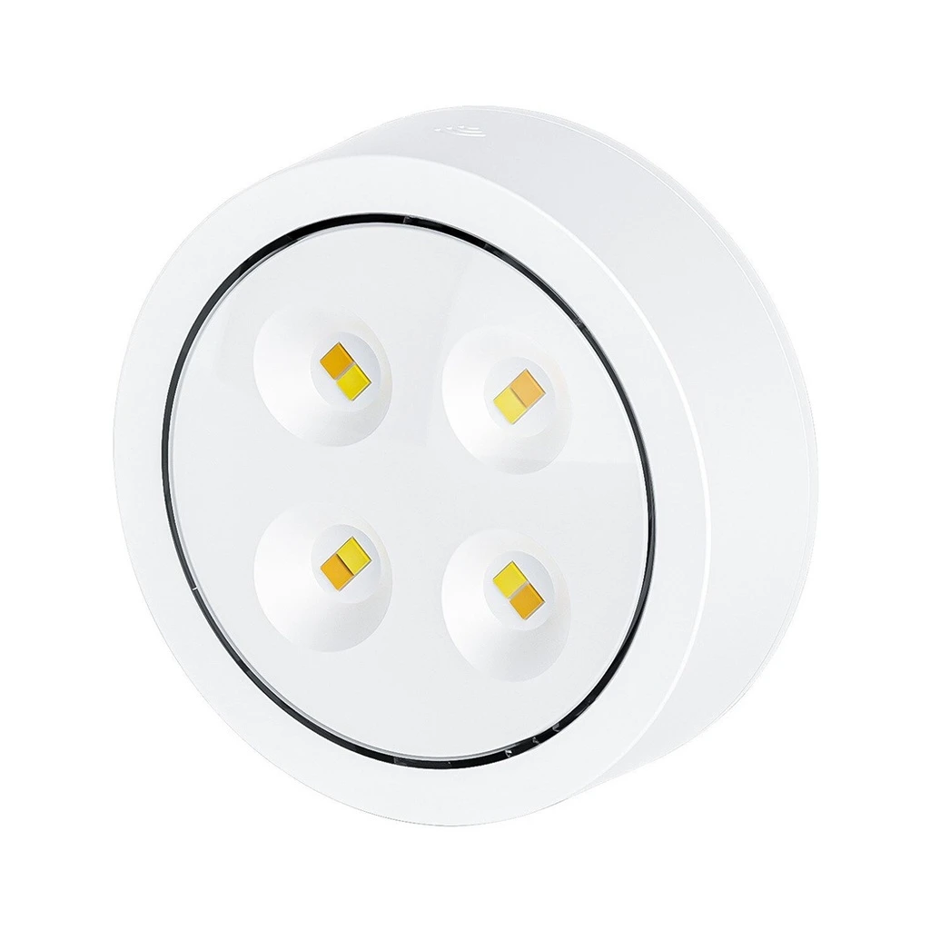 [LBZ-00234] Lampa LED Fara Fir cu Baterii – 3 Culori de Lumina, Telecomanda, Design Modern, Plastic Durabil, Alb