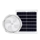 [LBZ-00239] Plafoniera Solara LED 30W cu Telecomanda, Diametru 145mm, Lumina Alb Rece 6500K, Prelungitor 4.6m – Iluminare Eficienta pentru Exterior si Interior