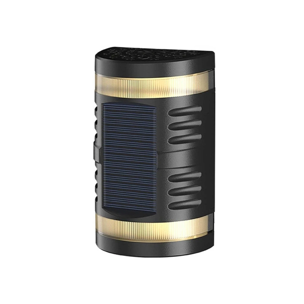 [LBZ-00244] Lampa Solara LED Decorativa – Lumina Bidirectionala, IP65, 1.2V, 600mAh, ABS, Alb Rece 6500K, 15.1 x 9 x 6 cm