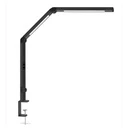 [LBZ-00269] Lampa de birou LED dubla, protectie ochi, 5 nivele intensitate, 4 temperaturi de culoare 3000k-6500k, pliabila, no flicker, material aluminiu, 12W, 700 lumeni, Negra