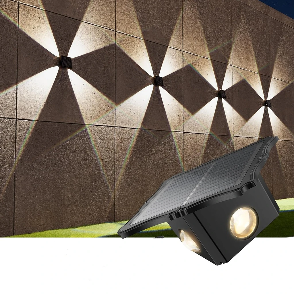 [LBZ-00090] Lampa solara 4 LED-uri, IP65, 3 culori 6500k, 4000k, 3000k