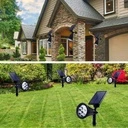 [LBZ-00093] Lampa solara 7 LED-uri, IP65, pentru exterior, RGB