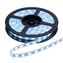 [LBZ-00471] Banda LED 12V, 120 LED/m, SMD 5050, Lumina Alb-Rece, Exterior IP65, Latime 10mm, Rola 5 metri